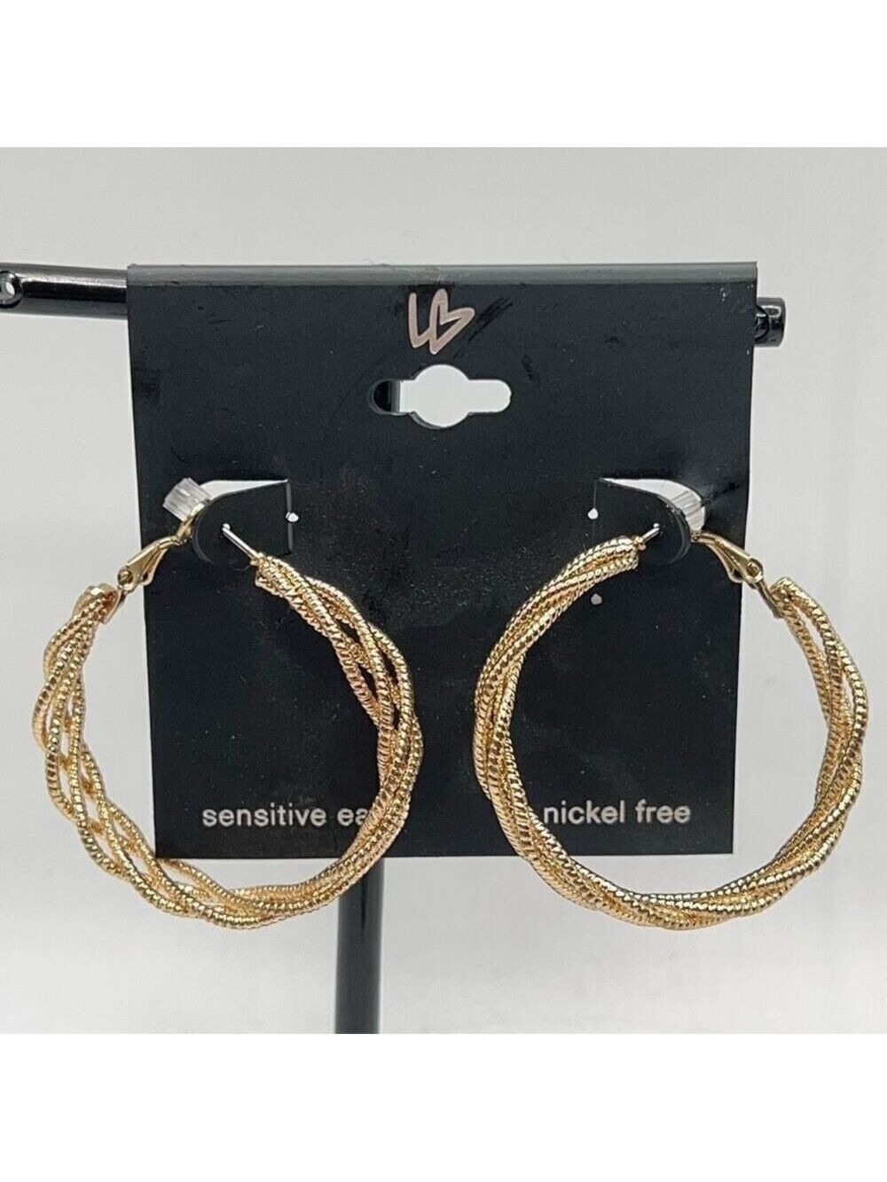 Gold Hoops G by Gennaro Earrings
